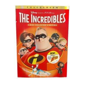 The Incredibles Disney DVD Movie 2-Disc Fantasy Action